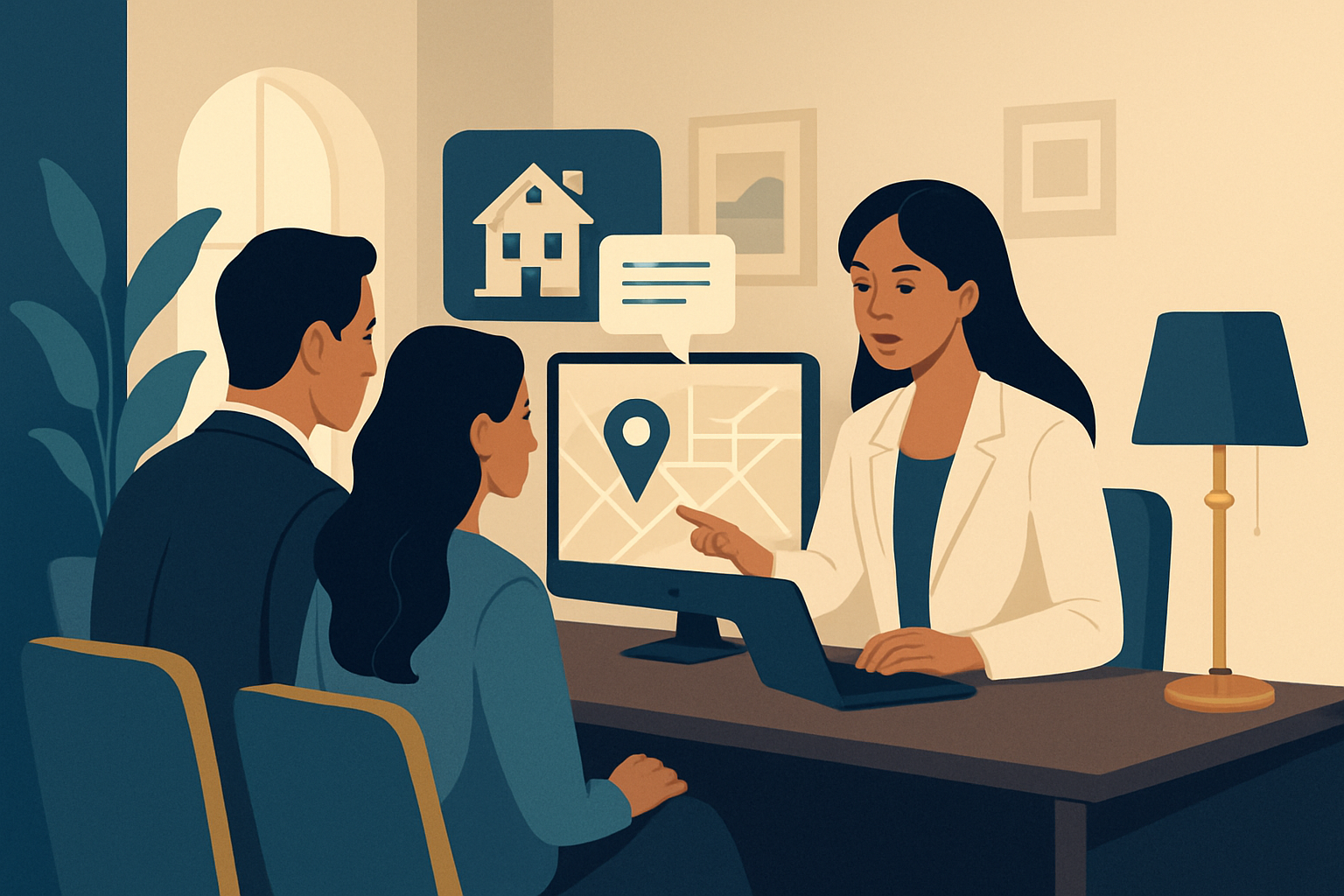 AI Content for Real Estate Agents: How to Use It Without Losing Trust - scene