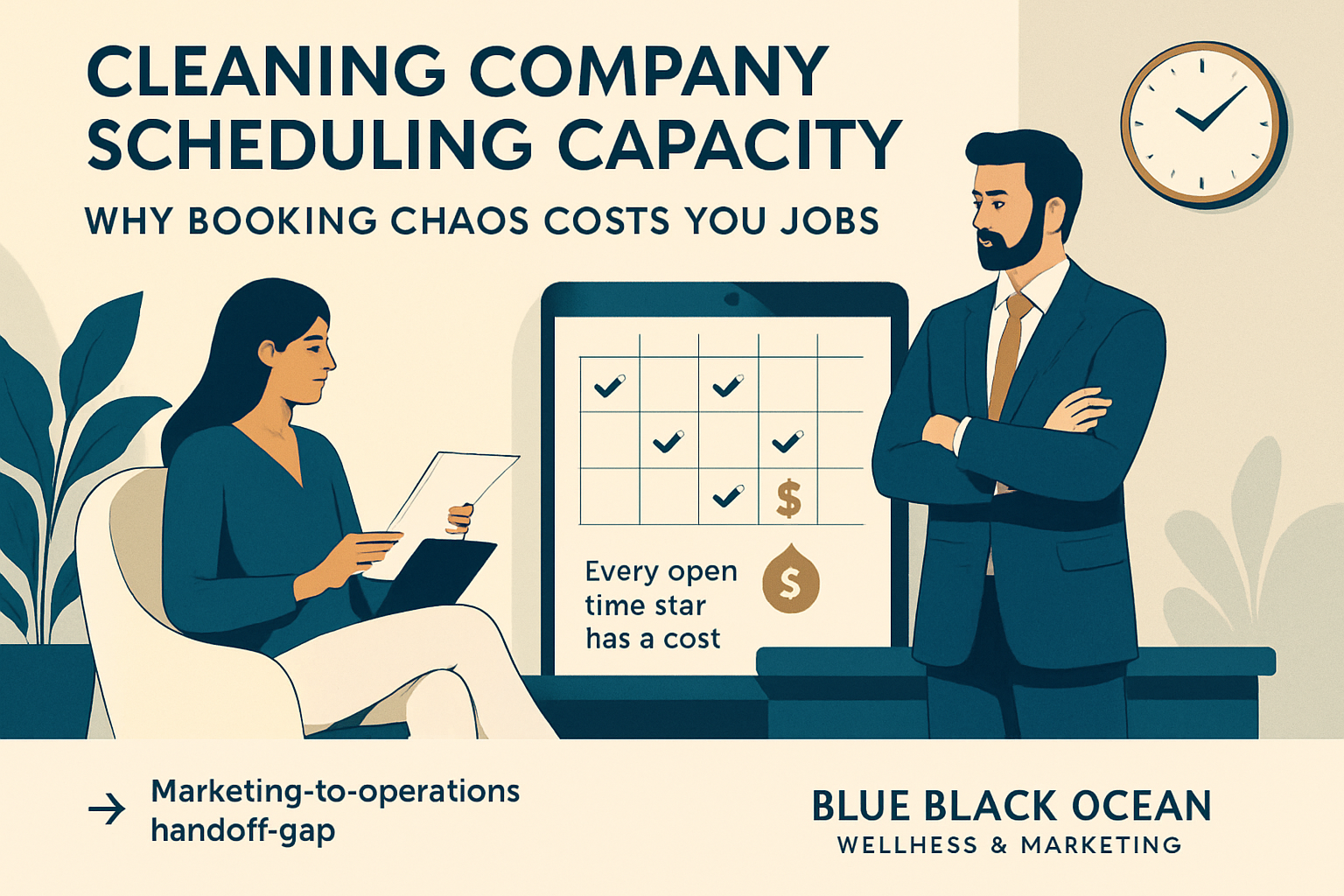 Cleaning Company Scheduling Capacity: Why Booking Chaos Costs You Jobs - explainer_en