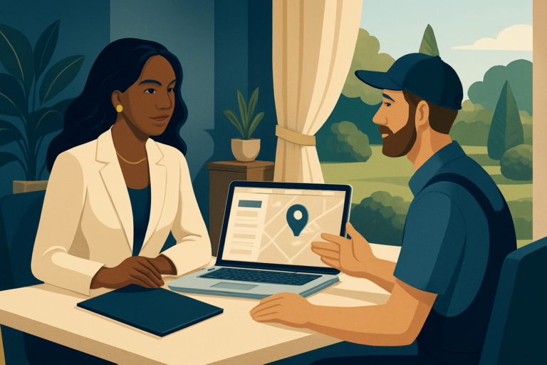 Google Business Profile Service Area For Landscaping: Google Business Profile - hero